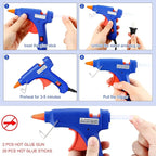Zhengmy 4 Pieces Mini Hot Glue Gun - Image 6