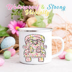 Tintnut Easter Egg Permanent Vinyl 12 Pcs 12"x10" Pink Bunny Adhesive Vinyl | - Image 4