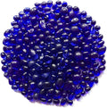 WAYBER Glass Stones, 1Lb/460g Irregular Sea Glass Pebbles Non-Toxic Artificial by WAYBER