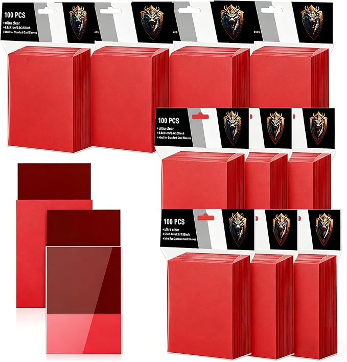 1000 Count Card Sleeves for Trading Cards, Premium Matte Standard Size Card by ZLinwly