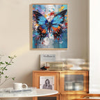 Fountor Paint by Numbers Kit for Adults Beginner, DIY Butterfly Adult Paint by - Image 2