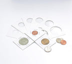 Boen 600PCS Coin Flips in 6 Sizes Cardboard Coin Holders - Image 4