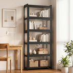 Magshion Display Cabinet with Acrylic Doors, 67.5" Tall, Balck | Full 4-Side - Image 3