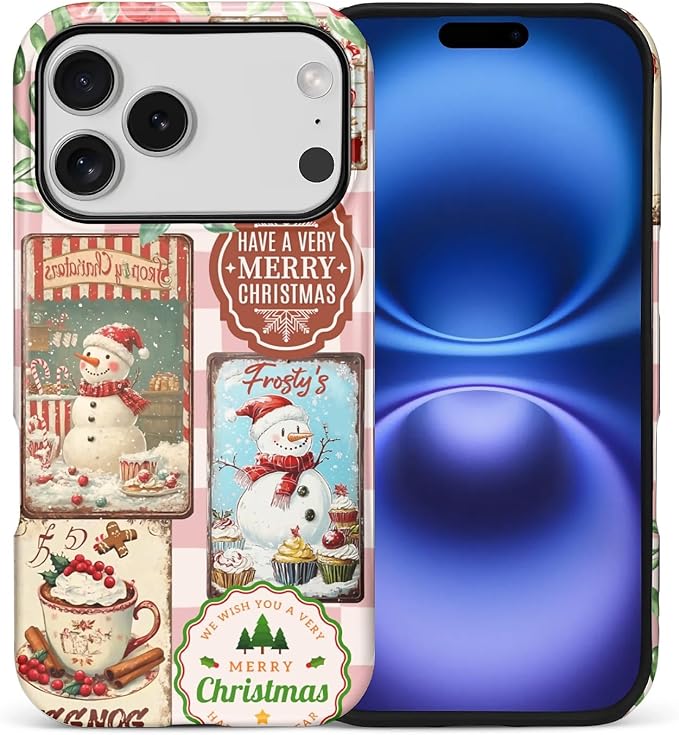 Case for iPhone 17 Pro, Scratch Resistant Hybrid Double Layer Hard by Toulas