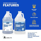 Alumilite Amazing Clear Cast Epoxy Resin Kit 2 Gallon - Image 3