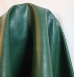 Green Soft Faux Vegan Leather Fabric Sheet PU Peta Approved Vegan | 1 Yard Cut - Image 3