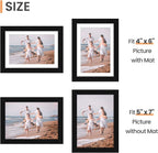upsimples 5x7 Picture Frame, Photo Collage Wall Decor Set of 10, Wall or - Image 5