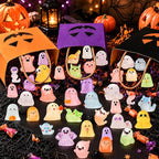 DIYDEC 65pcs Halloween Luminous Miniature Ghosts, Mini Resin Ghosts Figures to - Image 7