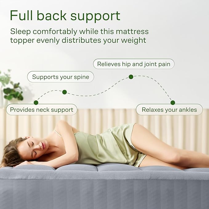 Niagara Ultra Soft Full XL Size Mattress Topper - Image 4