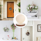 12Pcs 12 Inch Wood Circles for Crafts, Unfinished Blank Wooden Rounds Slice - Image 7