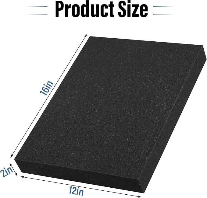 4pcs High Density Packing Foam Sheets, Cushioning Foam Inserts - Image 2