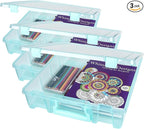 ArtBin 6955AA Super Satchel Compartment Box Clear Craft Organizer Storage Case by ArtBin