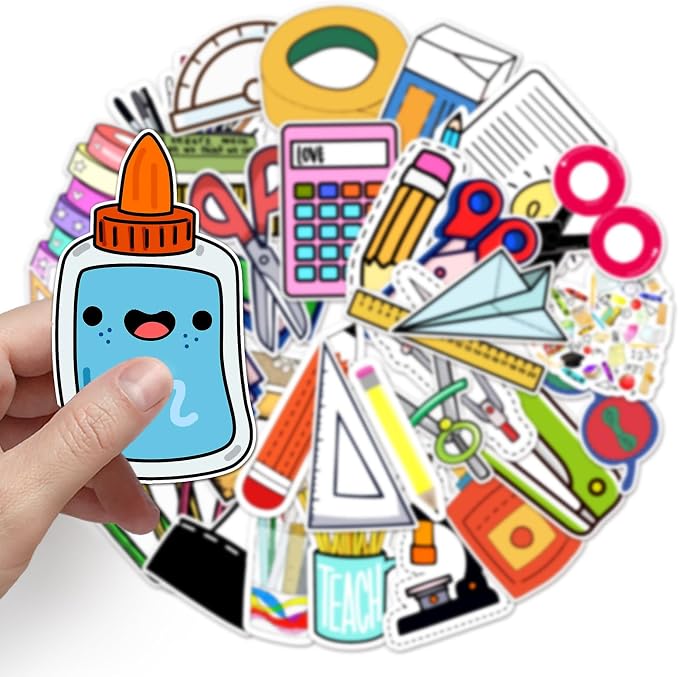 Back to School Stationery Set Sticker - Image 3