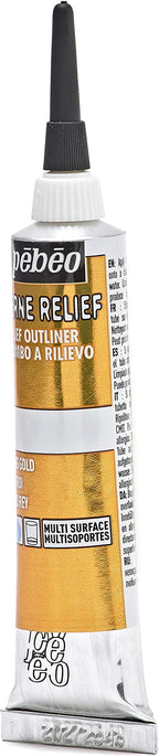 Pebeo Vitrail, Cerne Relief Dimensional Paint, 20 ml Tube - Image 3