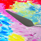 HARFINGTON 5pcs Painting Palette Knife Set Stainless Steel Pointy Flat Art - Image 7