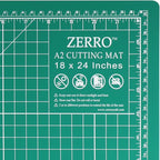 ZERRO Cutting Mat 18" x 24", Self Healing Sewing Mat Double Sided | - Image 3