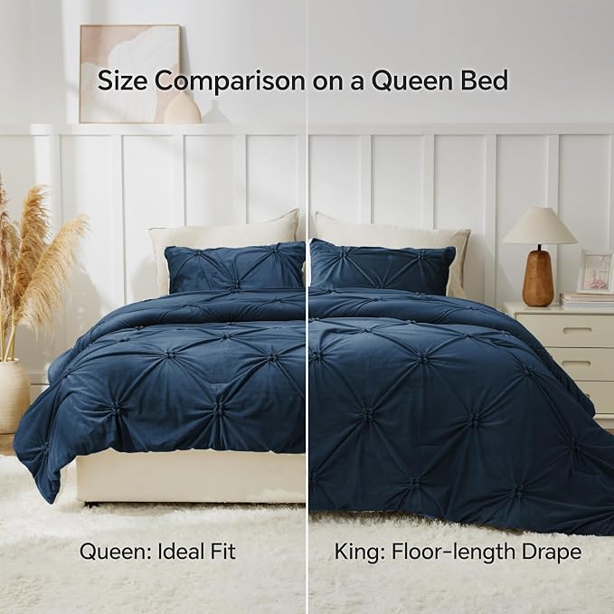 BEDELITE Pintuck Fluffy Twin Comforter Set - Image 8