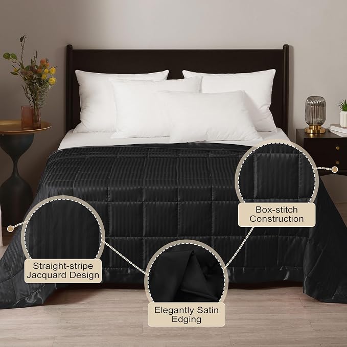 downluxe Weighted Blanket Queen Size, 15 lb Weighted Blanket - Image 2