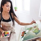 Stretched Canvases for Painting, Acid-Free Wood Frame Blank Canvas, Art Canvas - Image 7
