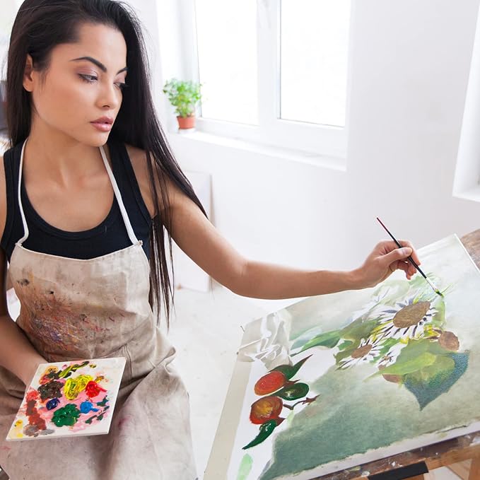 Stretched Canvases for Painting, Acid-Free Wood Frame Blank Canvas, Art Canvas - Image 7