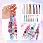 20 PCS Rope Keychain Paracord for Keychain Making Paracord Keychains Kit | - Image 3