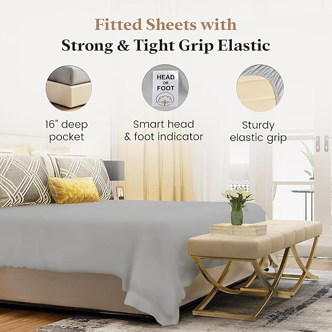 Good Sleep Bedding Fitted Sheet Twin XL - Image 3