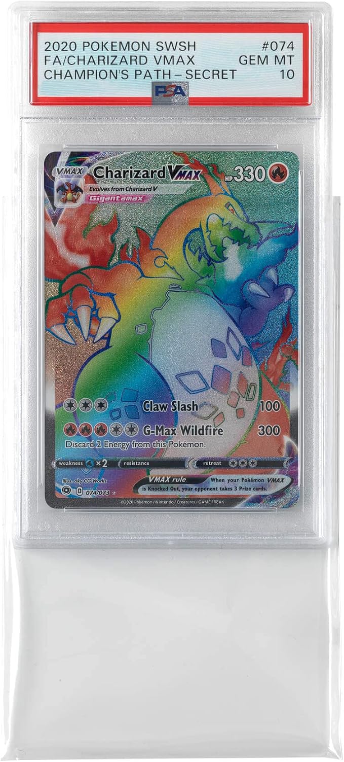Vault X Exact Fit Slab Sleeves for Graded Trading Cards for PSA, GG and Other - Image 3