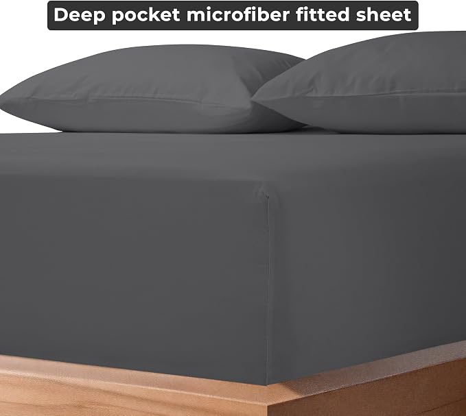 Royale Linens Fitted Sheet King - Image 6
