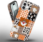 Case for iPhone 16, Scratch Resistant Hybrid Double Layer Hard Shell，Halloween - Image 4