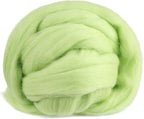 3.53oz Wool Roving, Wool Felting Supplies, Pure Wools, Chunky Yarn, Spinning by Jupean