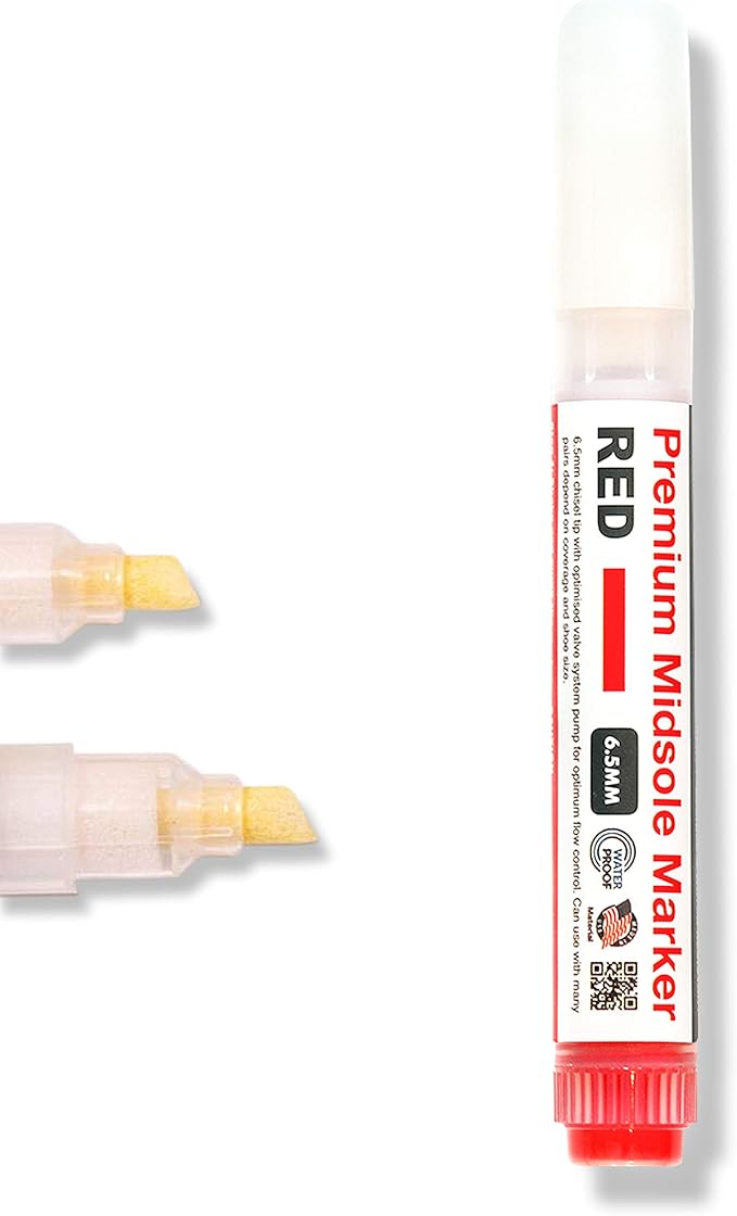 Wilkins Premium Midsole Marker for Customization Paint on Leather, Fabric and by WilkinsCleanser