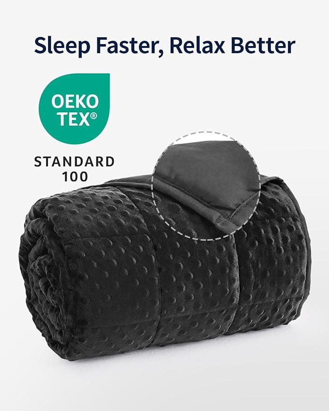 Mr. Sandman Weighted Blanket for Adults, Heavy Blanket for Woman, Man - Image 3