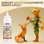 8.81oz PVA Book Glue, Neutral PH PVA Adhesive, All-Purpose, Dries Clear and - Image 3