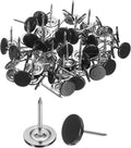 uxcell 150Pcs Upholstery Tacks, 11mmx17mm Flat Head Thumb Tack Decorative by uxcell