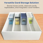 Fageverld 2-Pack Trading Card Storage Box, Top loader Storage Boxes, includes - Image 5