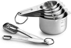 Spring Chef Stainless Steel Measuring Cups and Spoons Set of 10 w/Leveler | by SpringChef