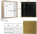 8x8 Shadow Box Frame Display Case - Image 2