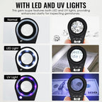 10x Foldable Pocket Magnifier Loupe - Image 3