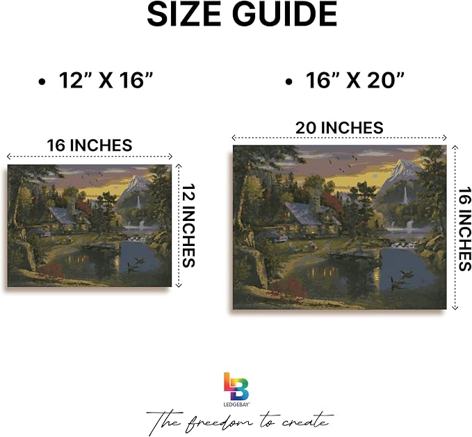 Ledgebay DIY Paint by Numbers Kit - Image 5