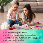 Make Your Own Axolotl Plush Pillow Kit Arts and Crafts - Image 5