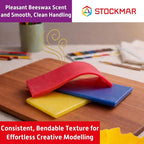 Stockmar Modelling Beeswax Sheets – 3 Assorted Colors of Natural Beeswax - Image 2