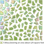 Youway Style Iridescent Glass Mosaic Tiles - Image 7