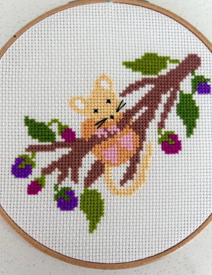 Aida Cloth 18 Count Cross Stitch Fabric, 19×28inch | Fine Small Grid, Smooth - Image 6