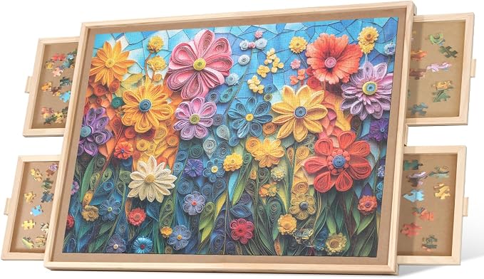 BuilderButler 1000 Pieces Rotating Puzzle Board by Unknown