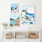 AREOPNMG 4 Pack Cityscape Paint by Numbers Kit - Image 3