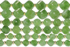 42pcs Natural Green Jade Stone Beads - Image 7