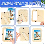VOKOY 35 Pack Wooden Picture Frames - Image 6