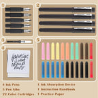 Falling in Art 34Pcs Calligraphy Pen Set, Calligraphy Kit - Image 4