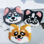 Avtytsda 6PCS Punch Needle Coaster Kit, Easy Punch Needle DIY Embroidery Set - Image 3
