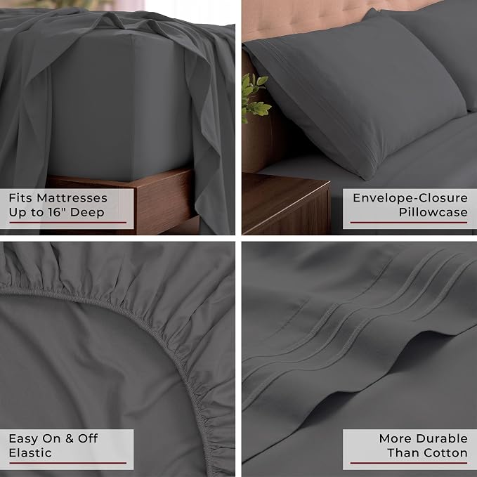 Mellanni King Sheets Set - Image 5